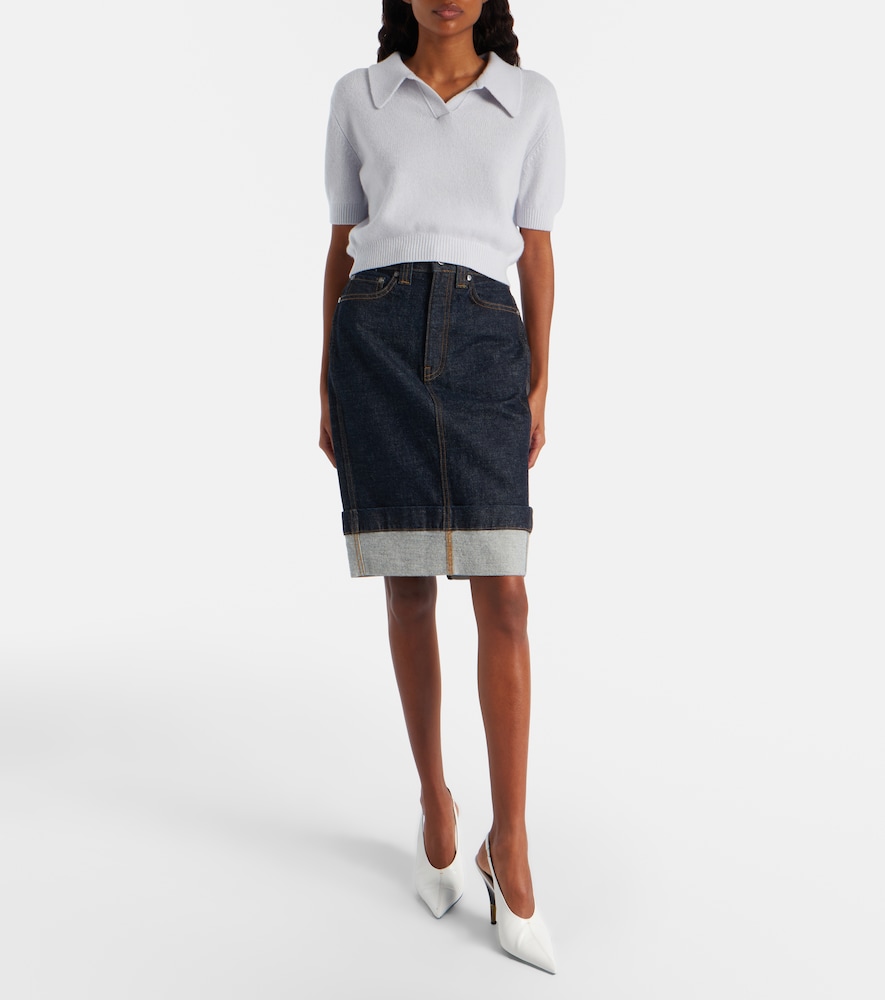 Khaite Leni wool and cashmere top