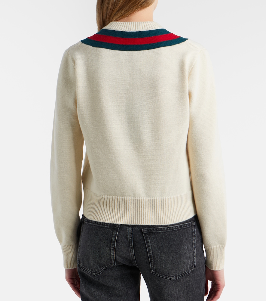  Gucci Gucci Jersey De Lana Con Web 