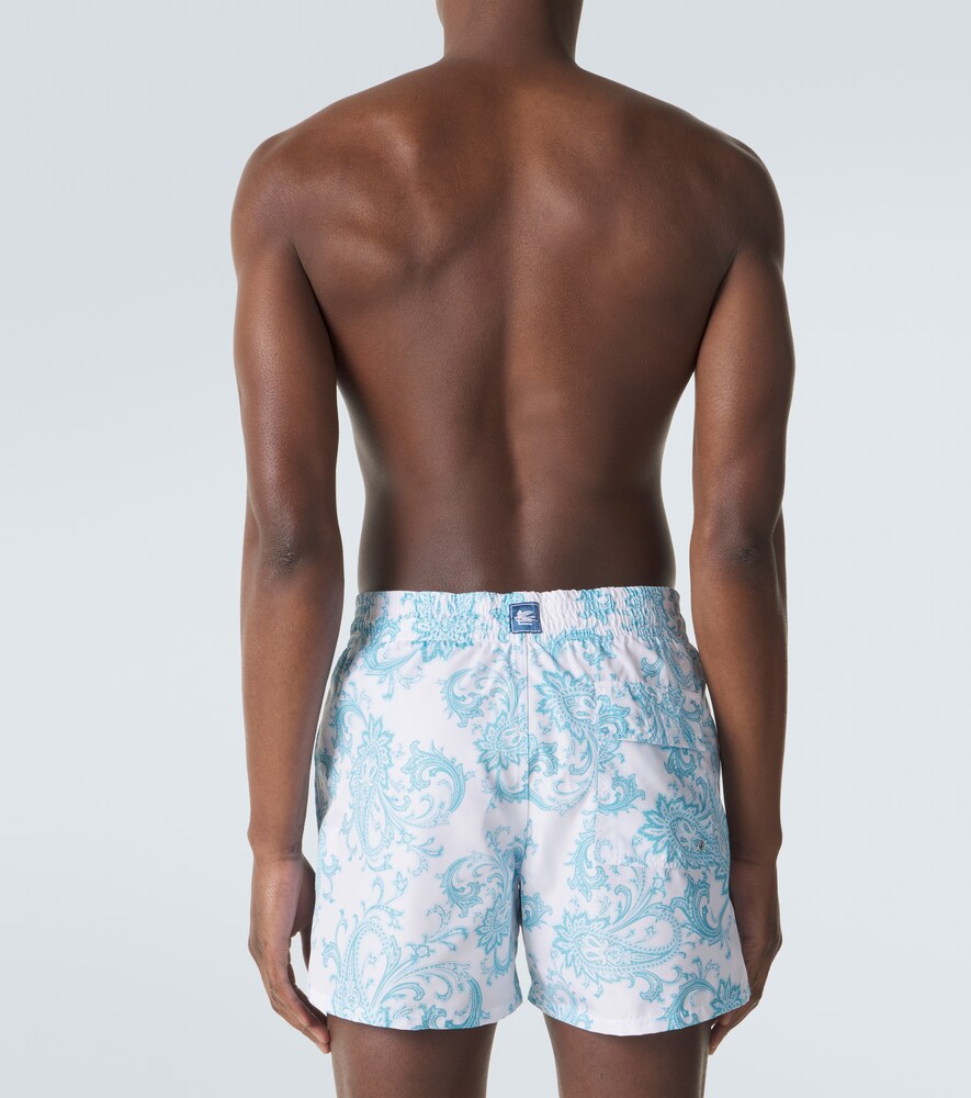  Etro Etro Paisley Swim Trunks 