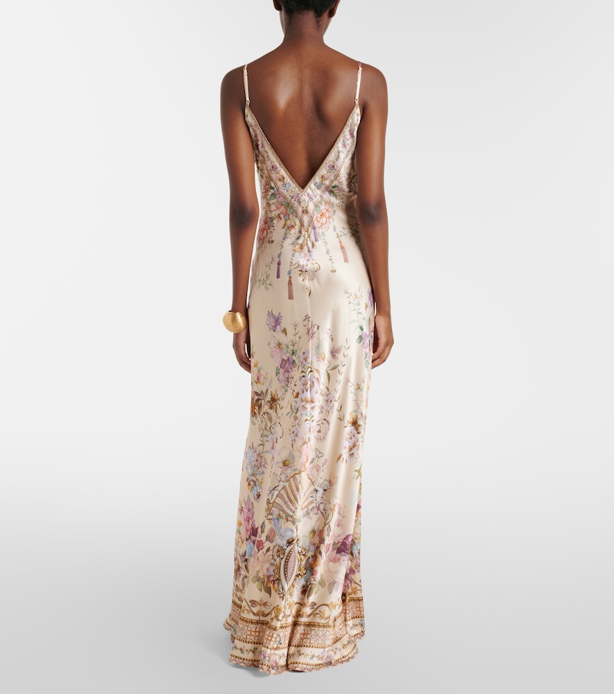  Camilla Camilla Verziertes Slipdress Aus Seide 