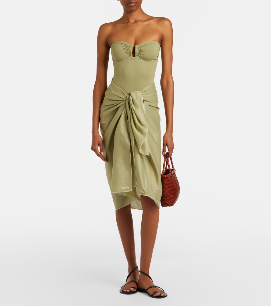 Eres Cabine cotton voile beach cover-up