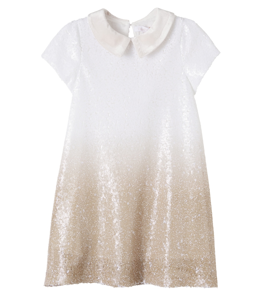 Kleid mit Pailletten
