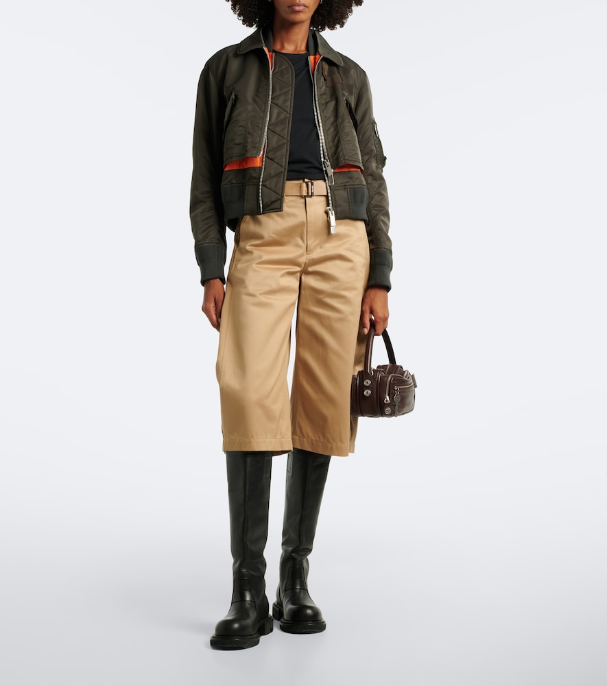 Layered Technical Bomber Jacket