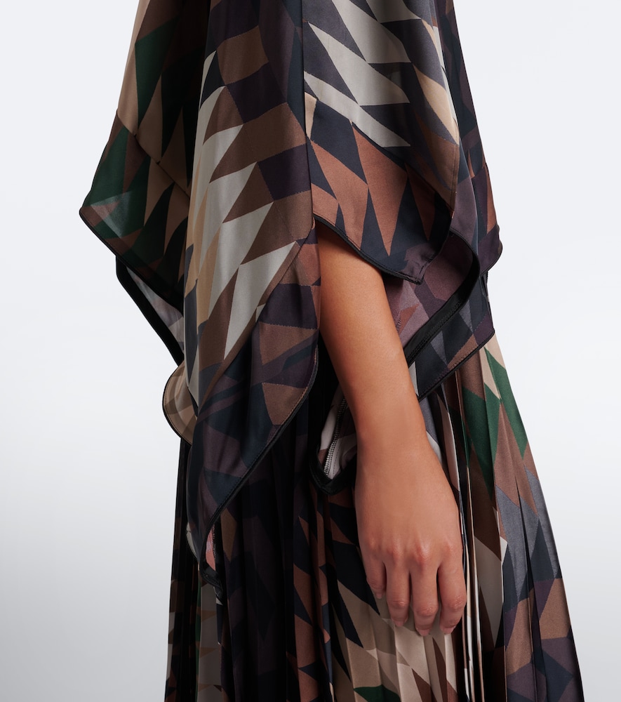 Printed Satin Top