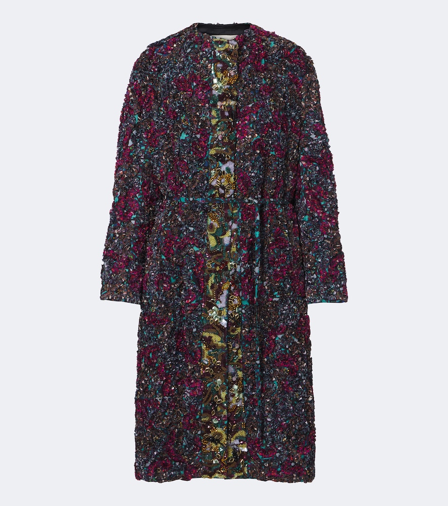 Dries Van Noten Manteau broderies et ornements 3950 €