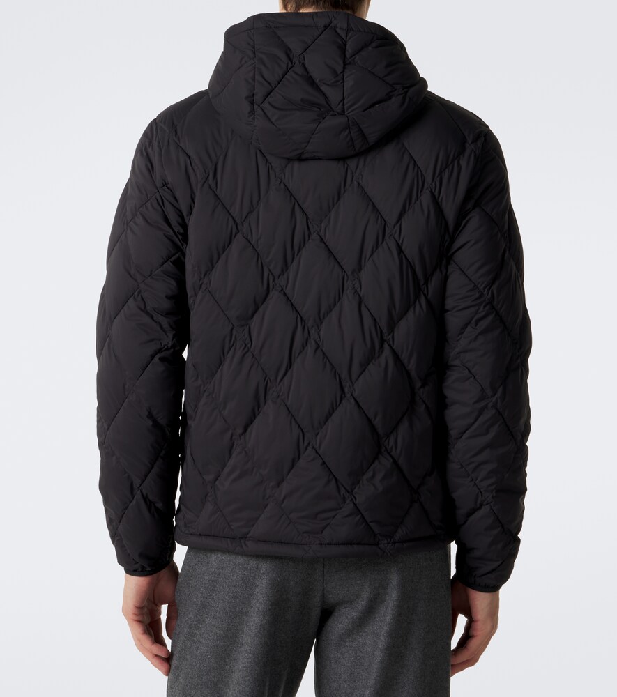 Burberry Check Hooded Quilted Jacket