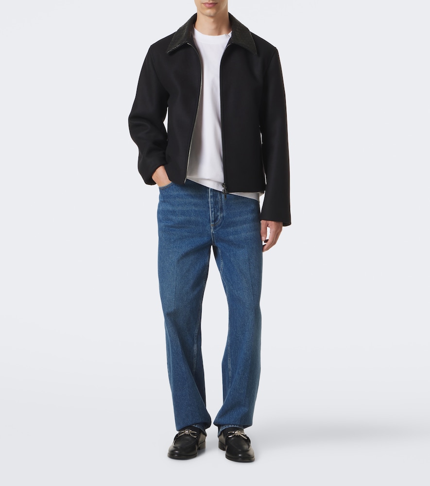 Faded Straight Jeans