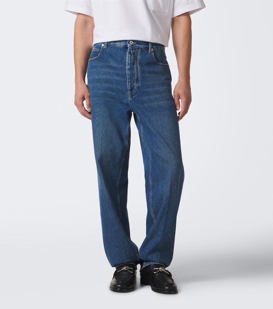 Faded Straight Jeans