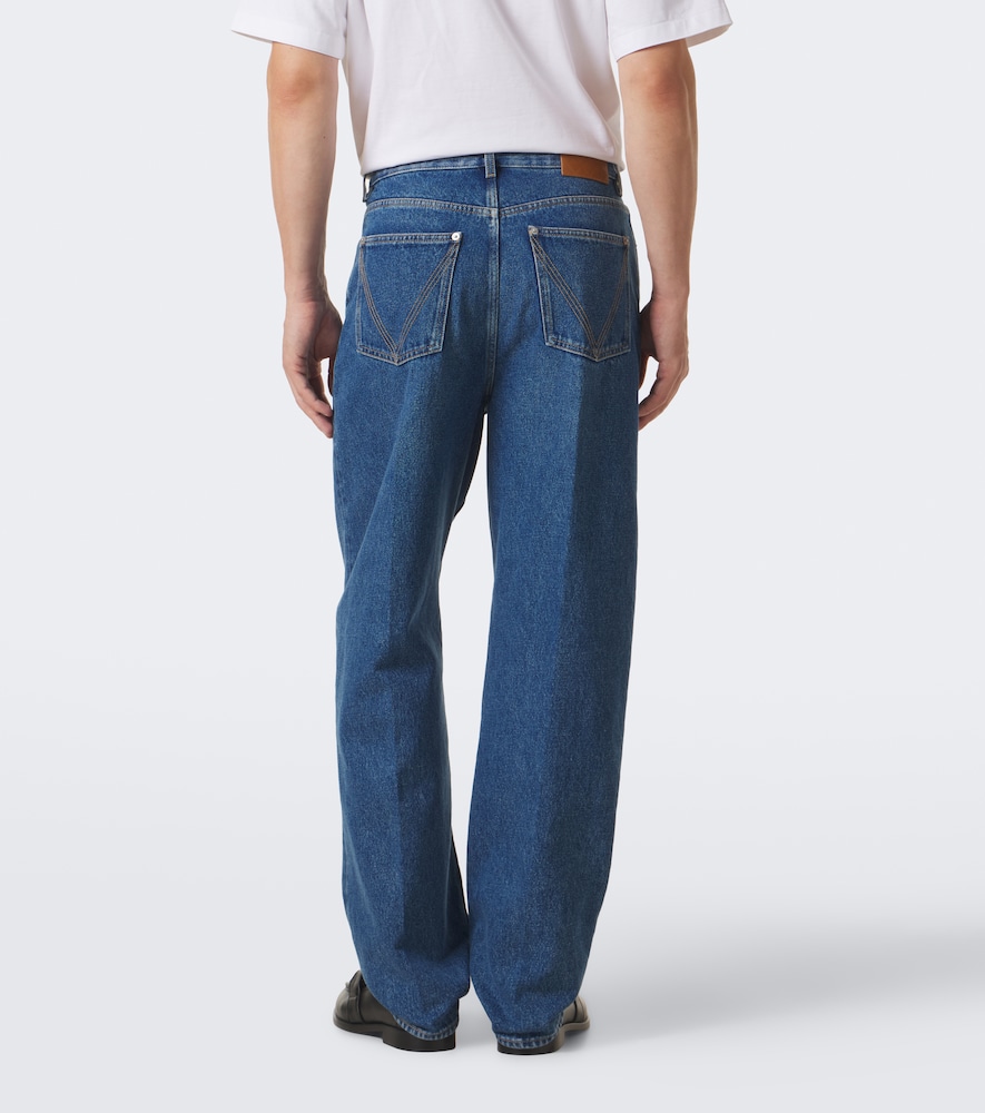 Faded Straight Jeans