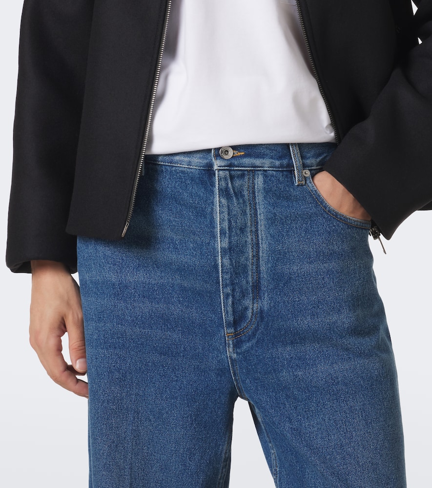 Faded Straight Jeans
