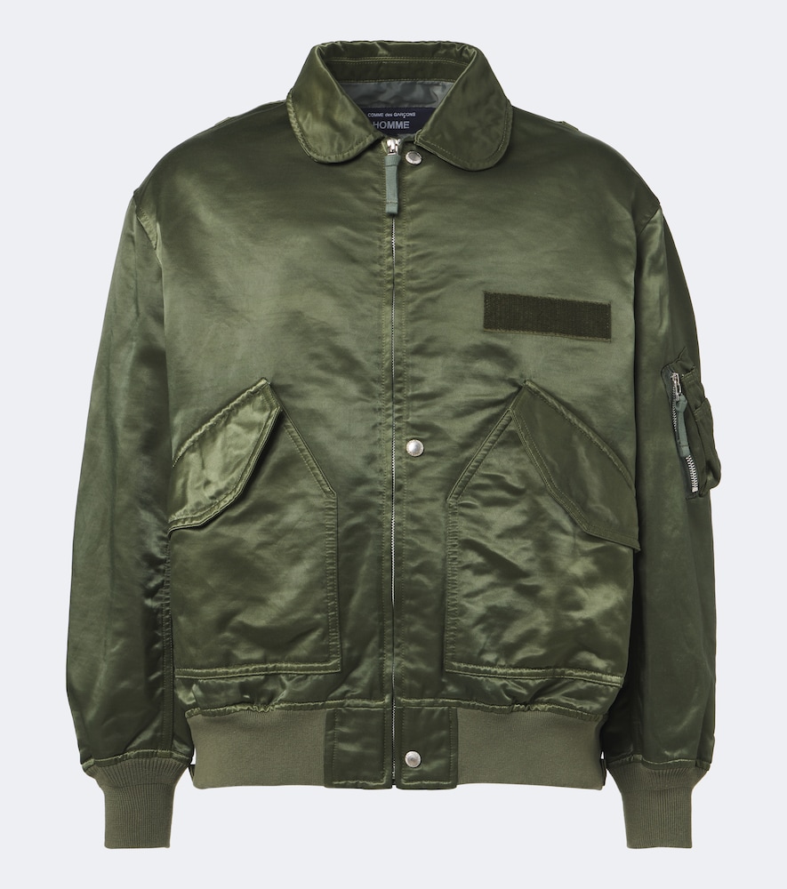 Comme des Garçons Homme Giacca blouson in twill di misto cotone