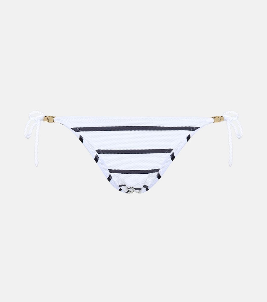 Shop Heidi Klein Core Nautical Bikini Bottoms In White