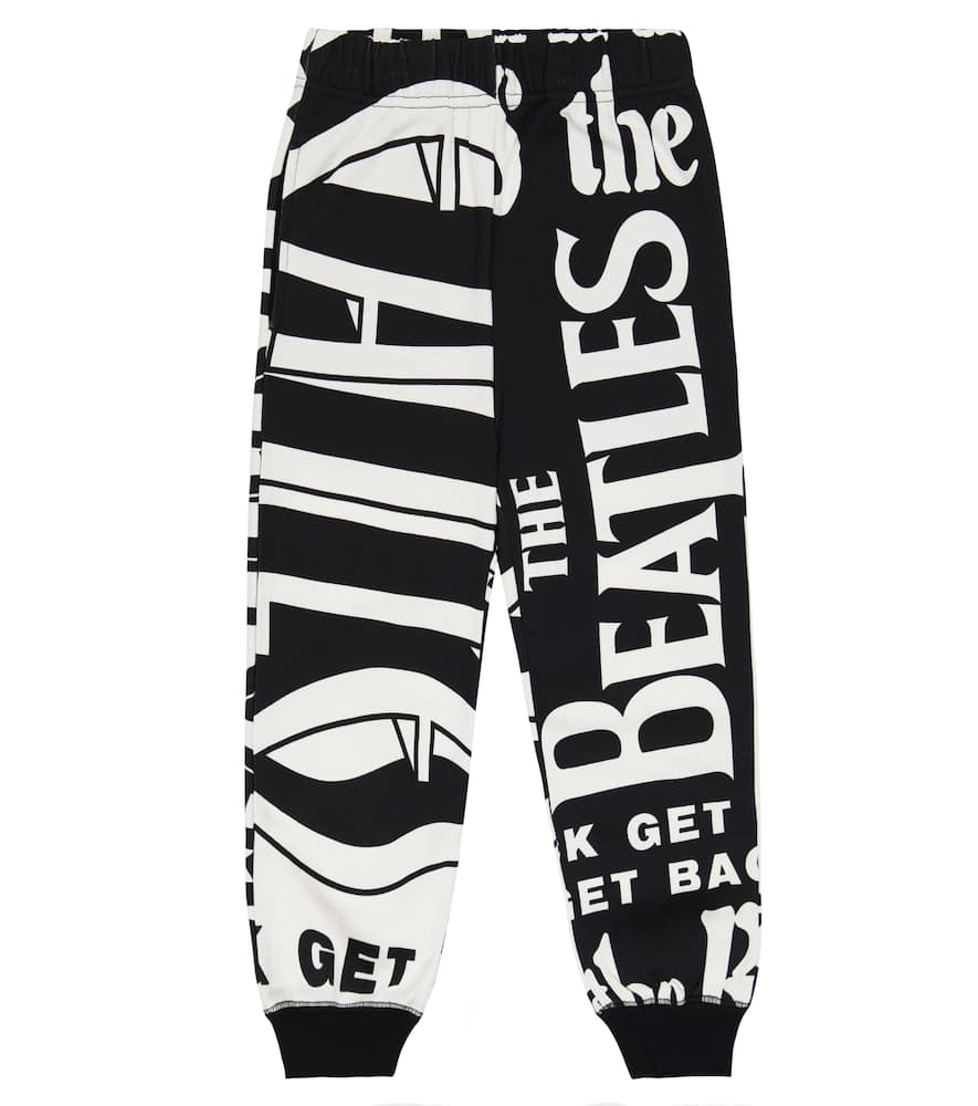 Stella McCartney Kids Printed cotton sweatpants