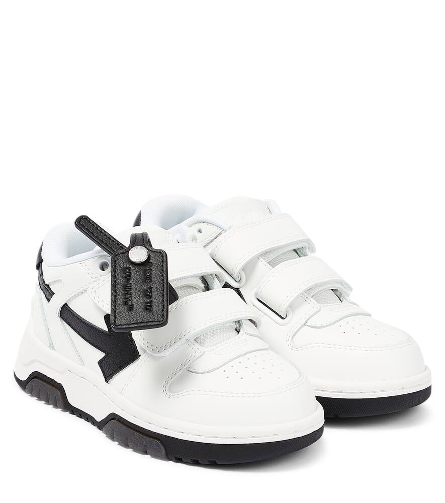 Shop Off-white Out Of Office Leather Sneakers In White