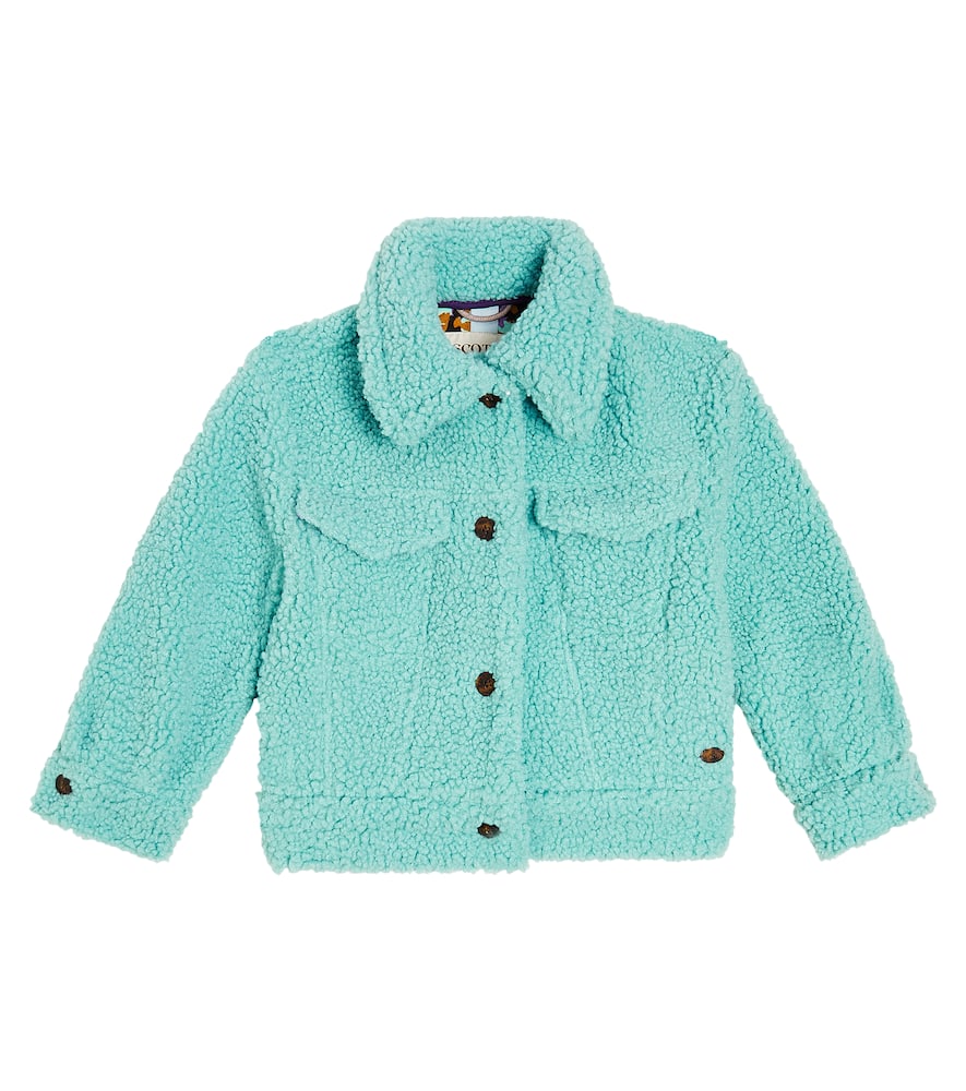 Scotch & Soda Kids Faux-shearling jacket