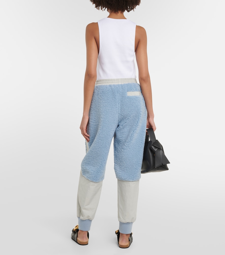 Jw Anderson Jw Anderson Jogginghose Aus Faux Shearling 