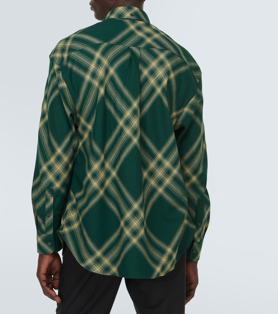 Burberry Check Wool Tailored Jacket In Primrose Ip Check