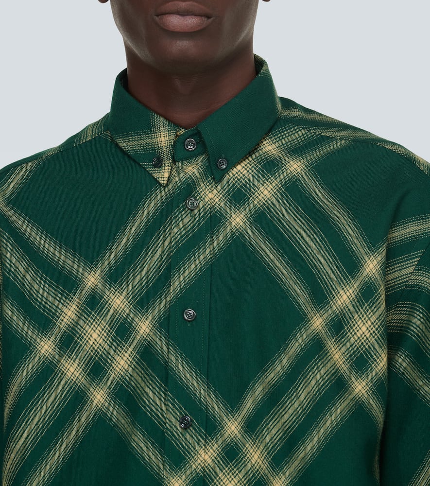 Burberry Check Wool Tailored Jacket In Primrose Ip Check