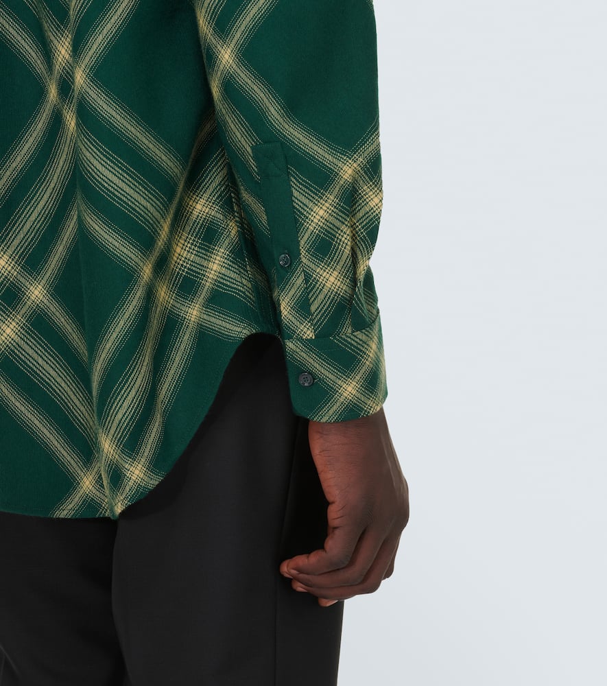 Burberry Check Wool Tailored Jacket In Primrose Ip Check