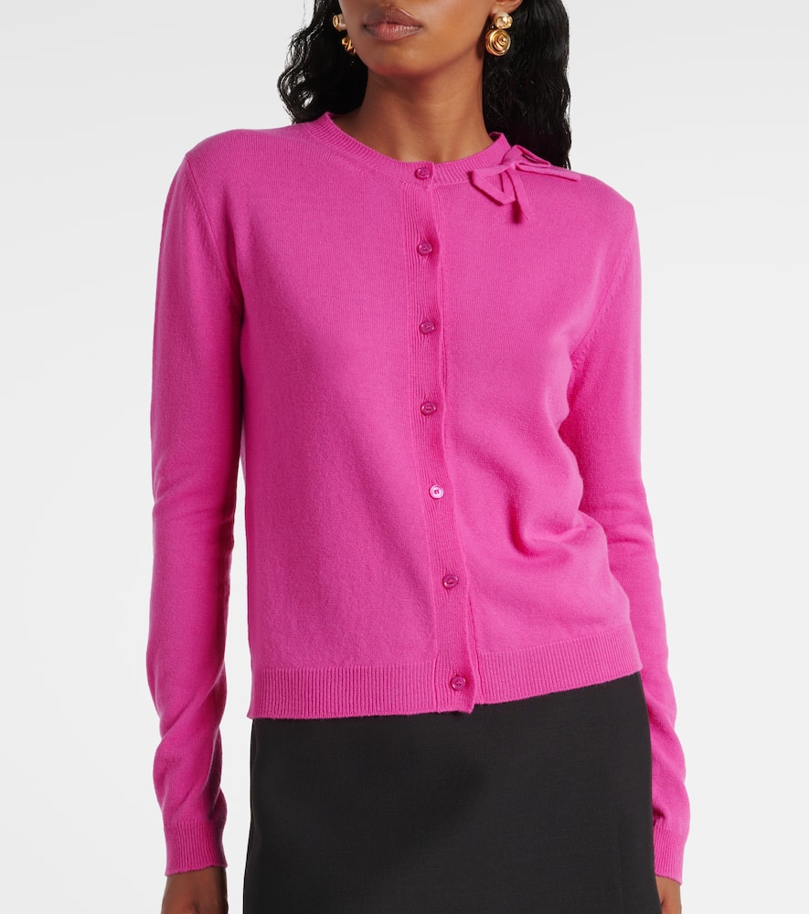 Valentino Wool Cardigan In Pink