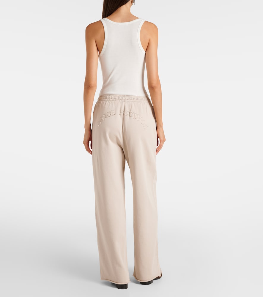  Acne Studios Acne Studios Logo Cotton Fleece Sweatpants 