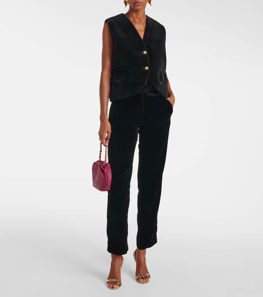 Blazé Milano Jealousy Gliss Cotton Vest In Black