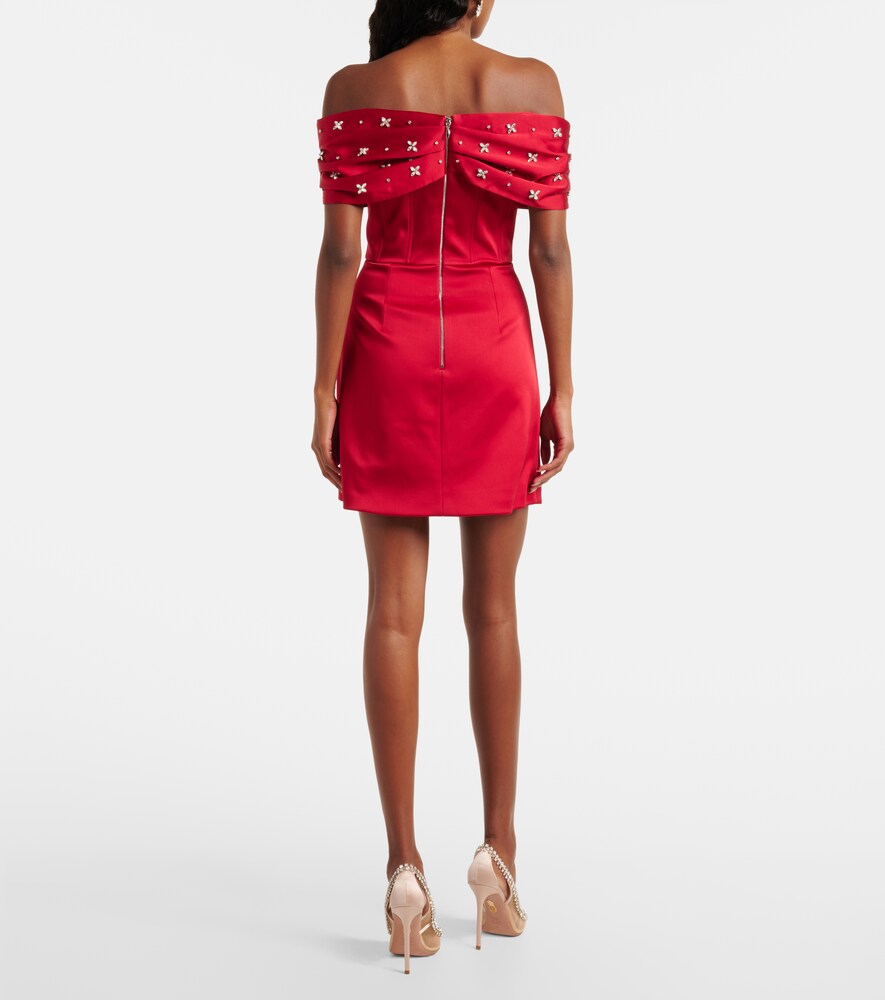 carmella mini dress Vestido Mini Carmela Bubble - Rojo