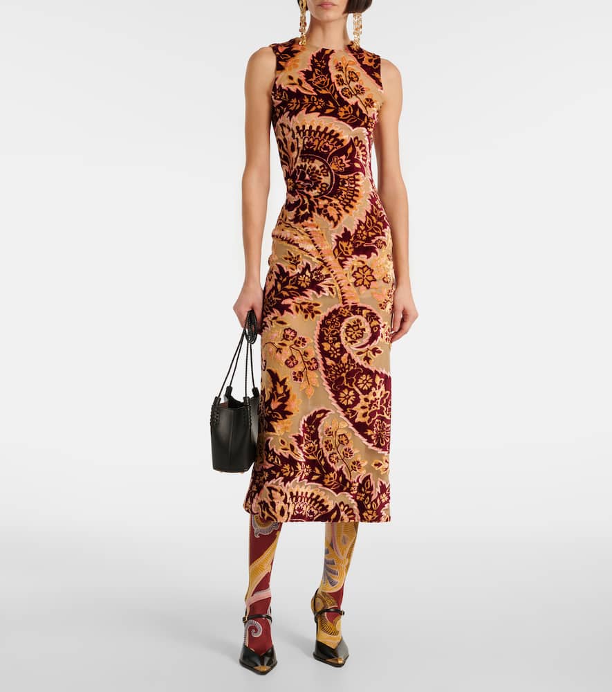 Wolford X Etro Strumpfhose Satin De Luxe In Multicolor