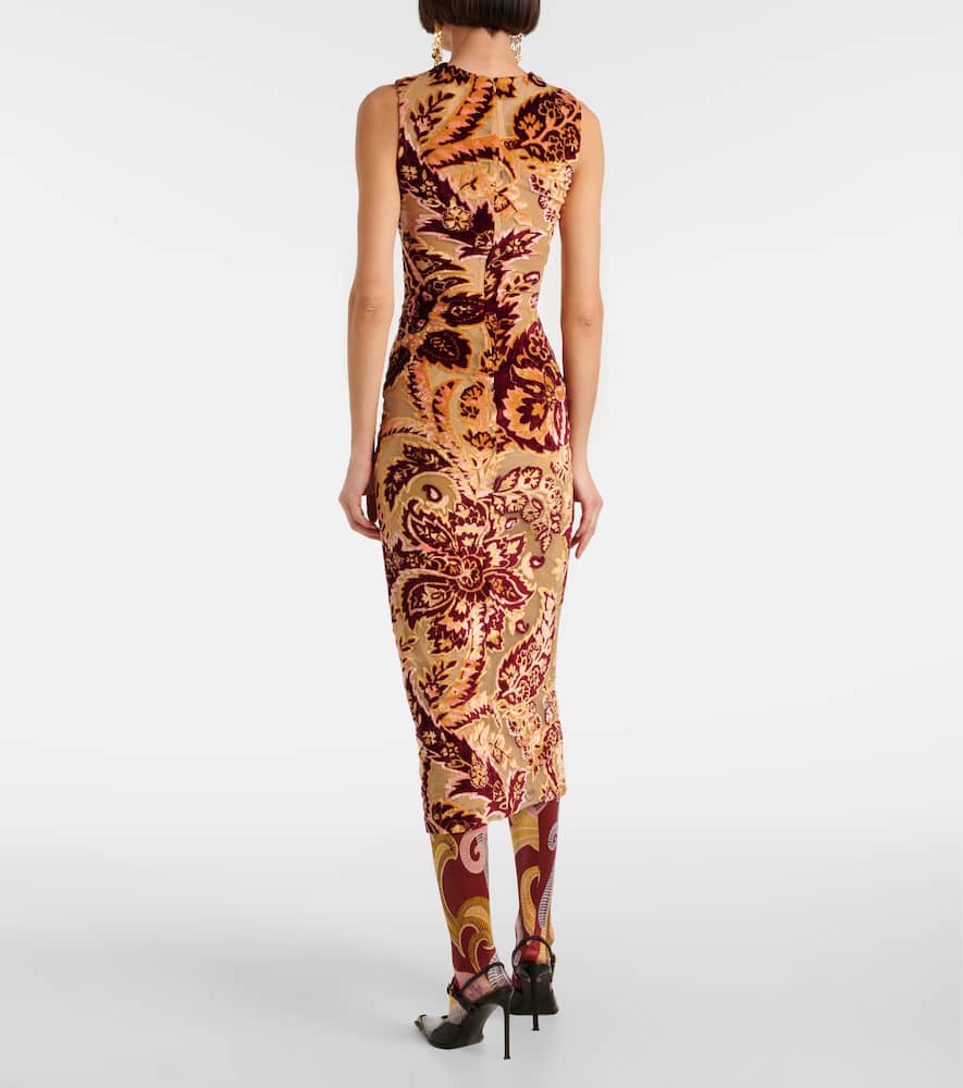 Wolford X Etro Strumpfhose Satin De Luxe In Multicolor