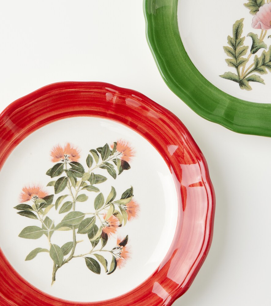  Les-ottomans Les-ottomans Set A Garden For The Sultan Aus Vier Dessertellern 