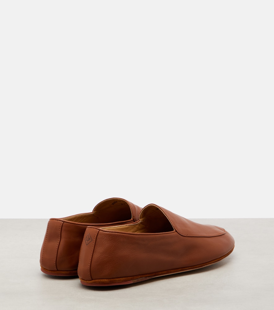  Loro Piana Loro Piana Anton Walk Leather Loafers 