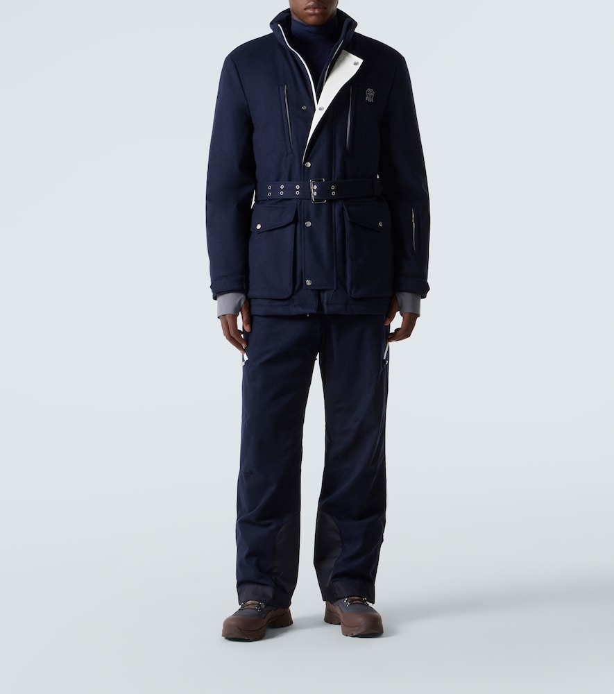  Brunello Cucinelli Brunello Cucinelli Wool Ski Jacket 