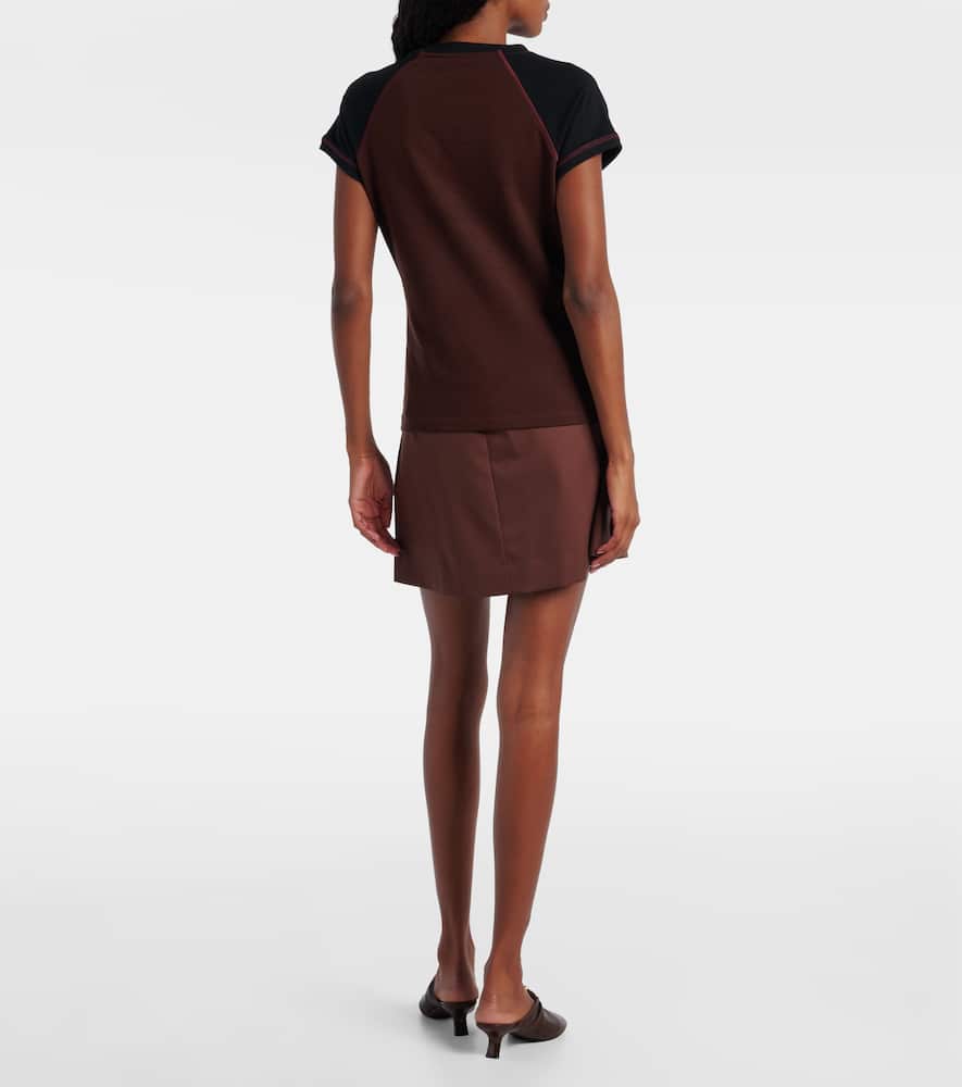 Loewe Slim Fit T-shirt In Cotton Blend In Multi
