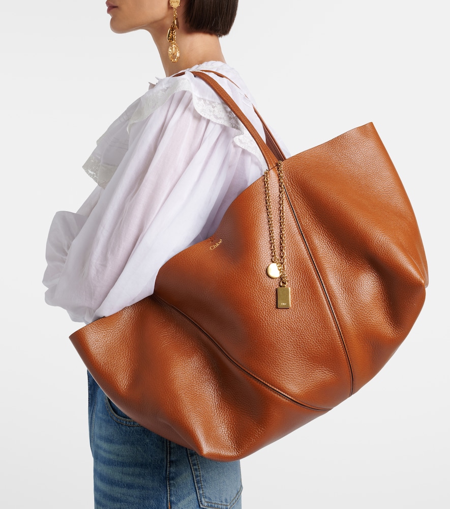 Chloé Chloé Spin East-West leather tote bag