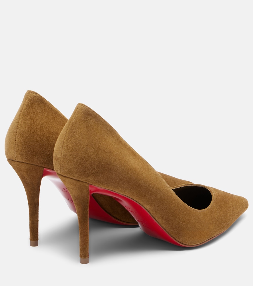  Christian Louboutin Christian Louboutin Miss Z 80 Suede Pumps 