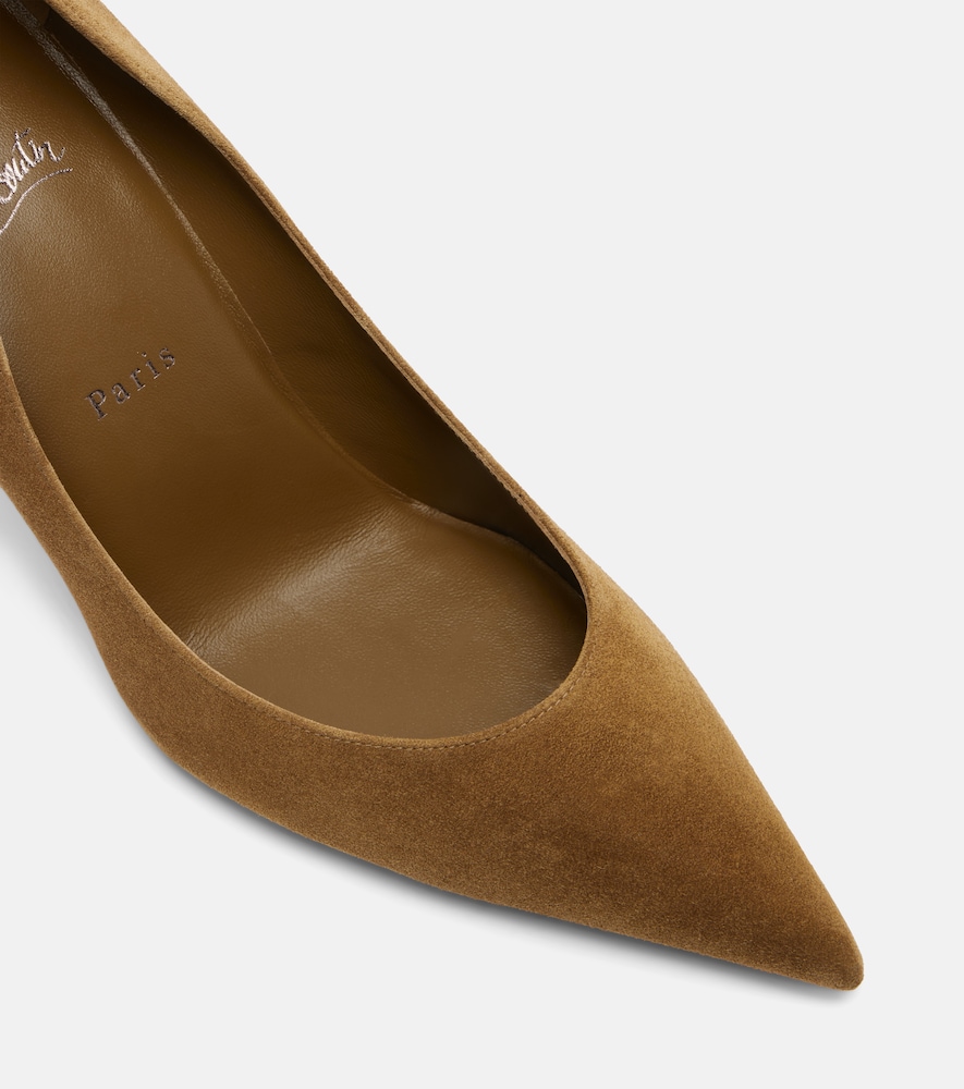  Christian Louboutin Christian Louboutin Miss Z 80 Suede Pumps 