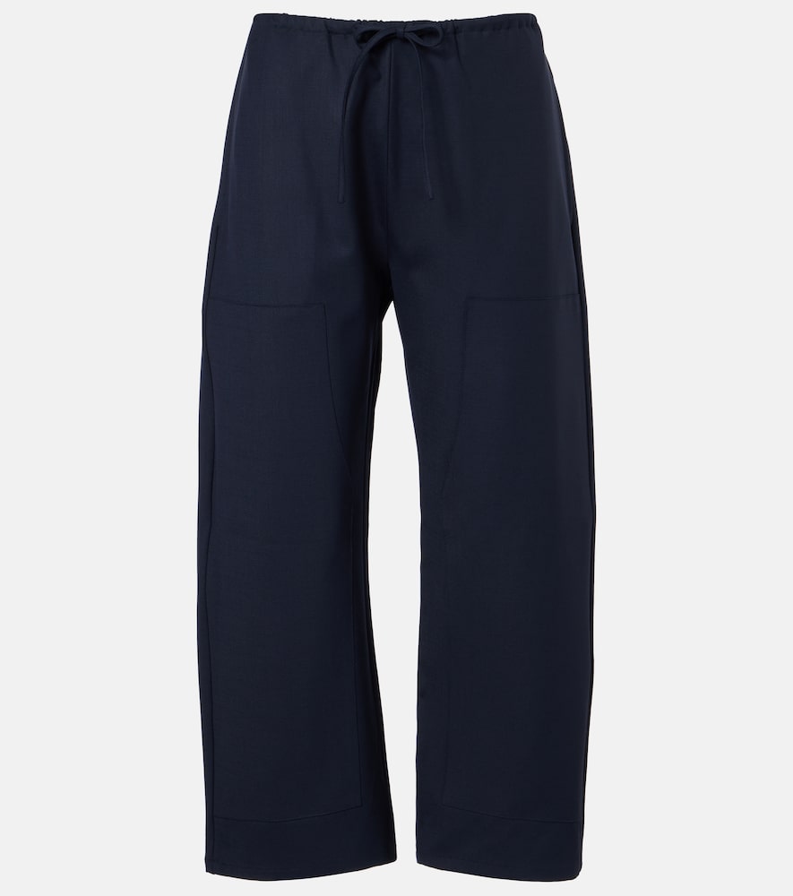 Leset Jane wool-blend wide-leg pants