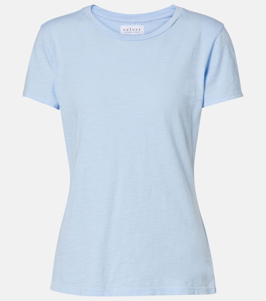 Velvet T-shirt Odelia en coton 80 €