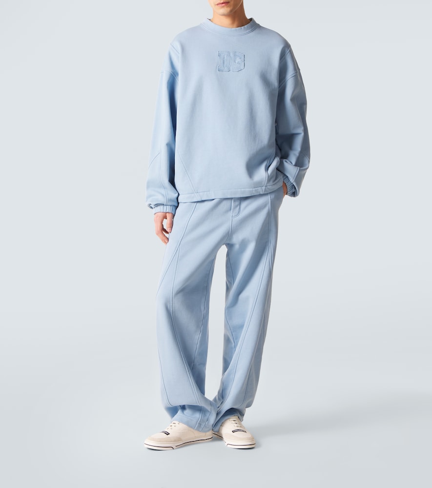  Dolce&gabbana Dolce&gabbana Sweatshirt Dg Aus Baumwoll-jersey 