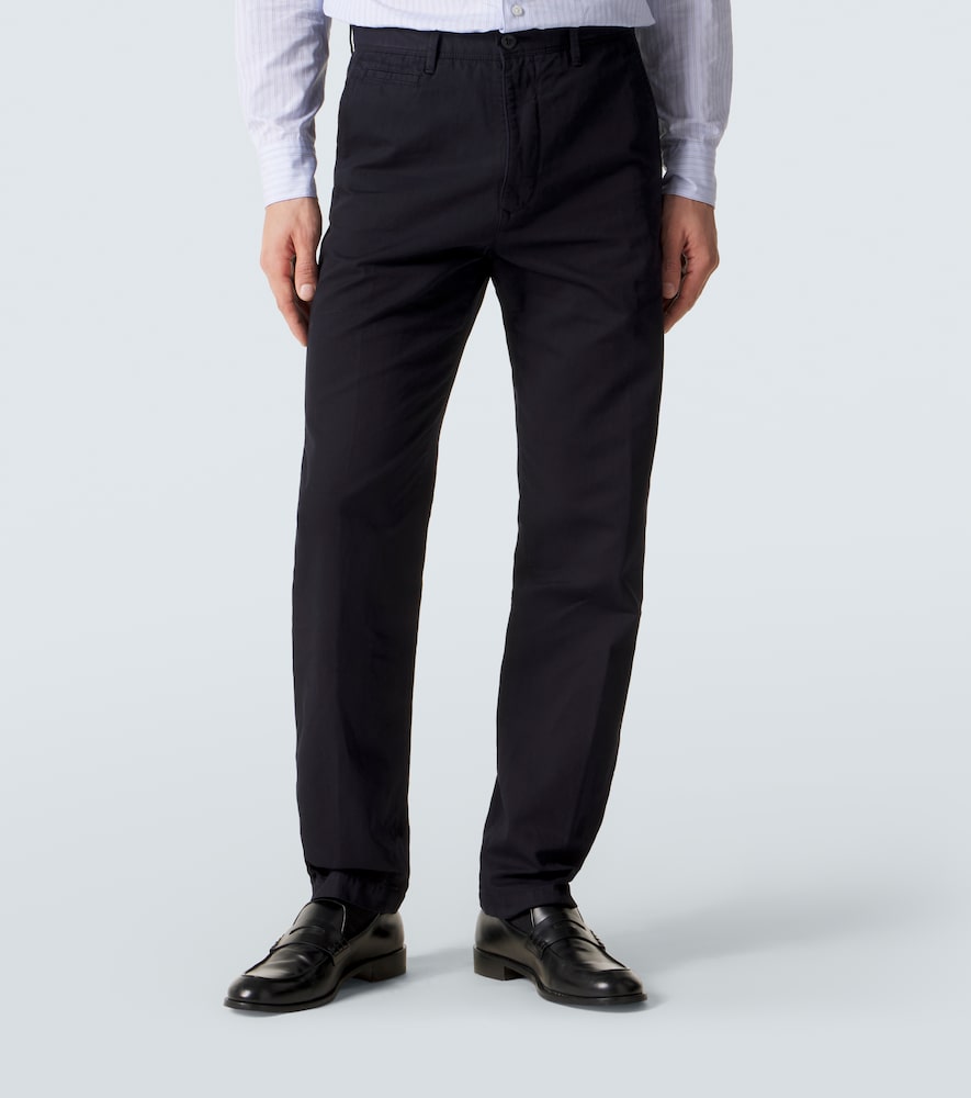  Slowear Slowear Cotton And Linen Slim Pants 