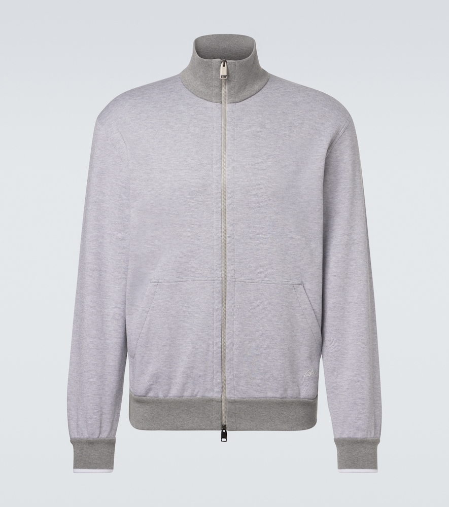 Brioni Veste de survtement en coton mlang 498 €