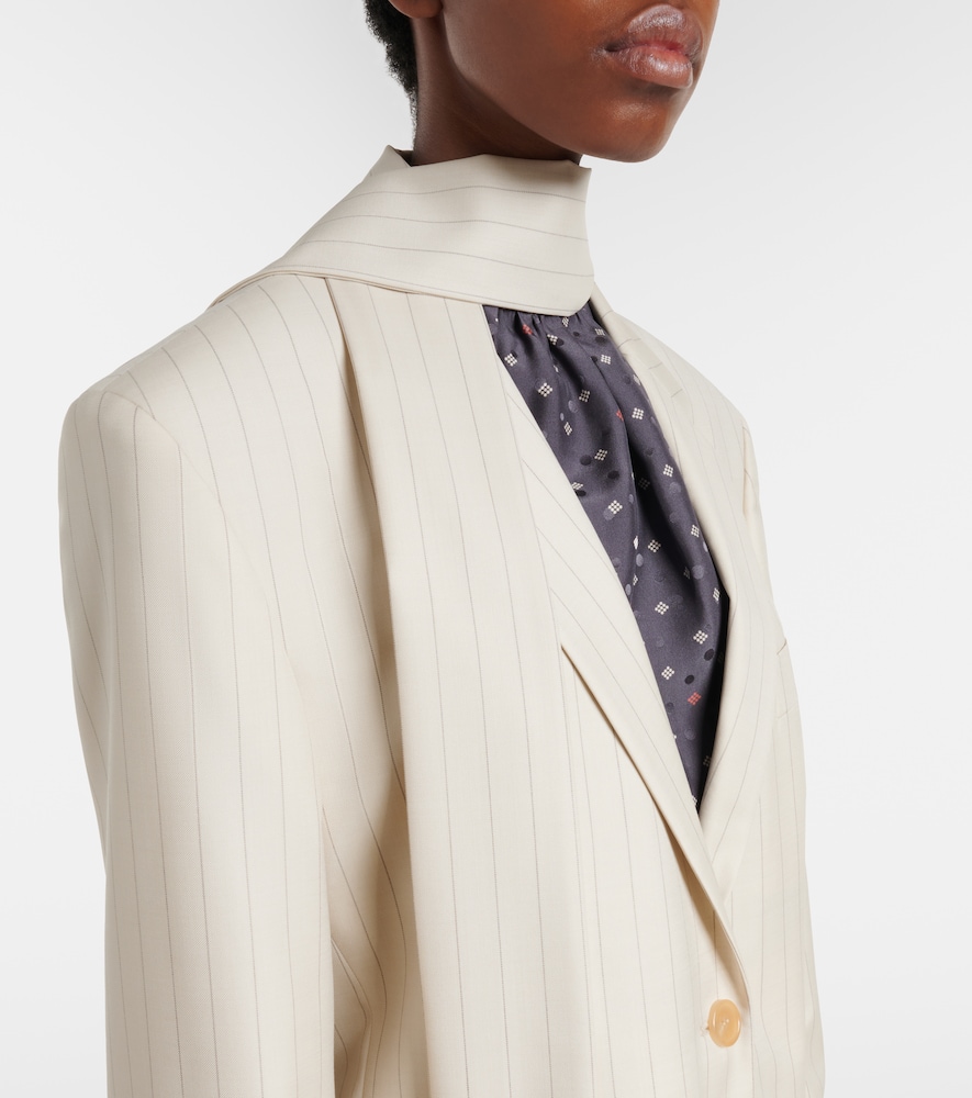  Acne Studios Acne Studios Pinstripe Wool Blazer 