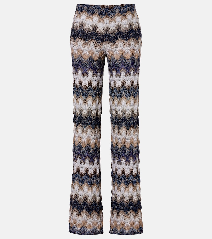 Missoni Lamé wide-leg pants