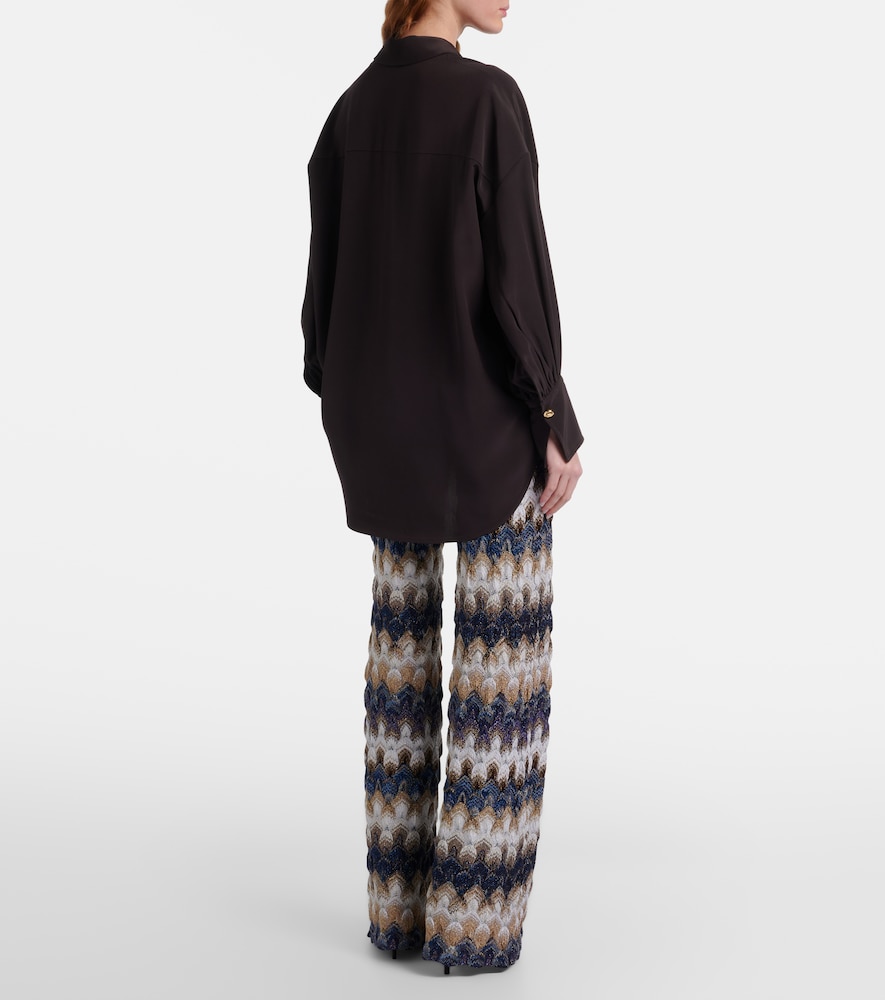  Missoni Missoni Weite Hose Aus Häkelstrick 