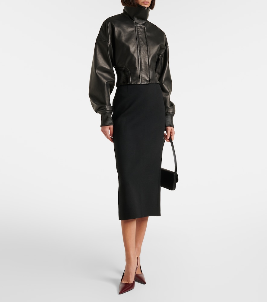 Victoria Leather Slingback Pumps