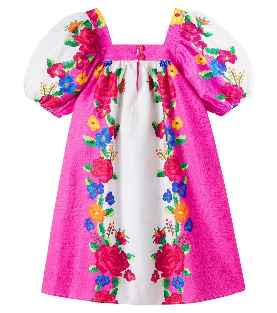  Fabula Fã¡bula Printed Cotton Dress 