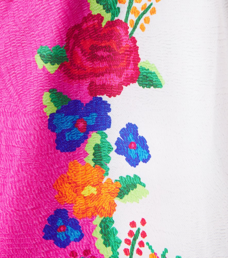  Fabula Fã¡bula Printed Cotton Dress 