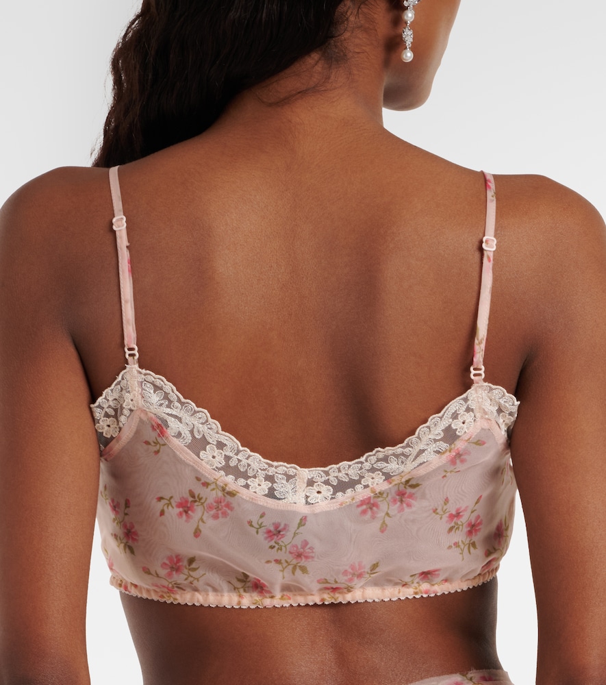  Simone Rocha Simone Rocha Bralette Mit Spitze 