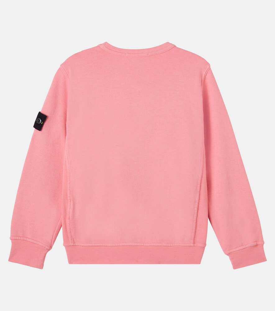  Stone Island Junior Stone Island Junior Compass Cotton Jersey Sweatshirt 