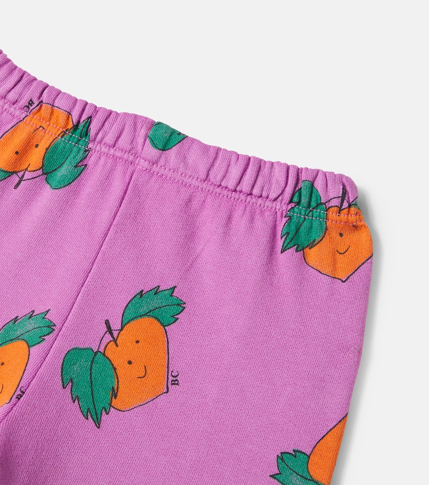  Bobo Choses Bobo Choses Baby Tangerine Cotton-blend Jersey Sweatpants 
